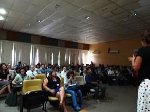 Treinamento da editora Thomson Reuters na Biblioteca Central da UFRN (foto: Ricardo Quintão)
